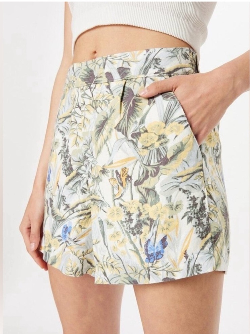 Abercrombie & Fitch Tropical Print Shorts